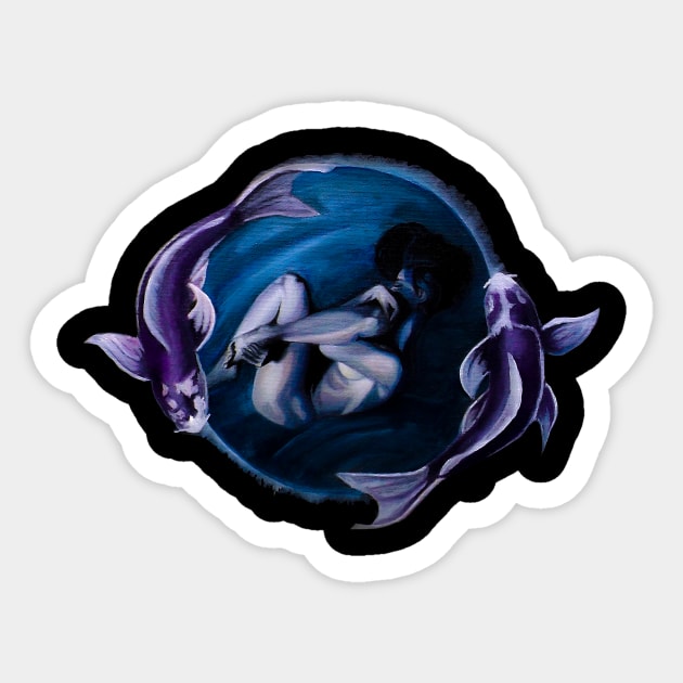 Pisces Sticker by kohtart